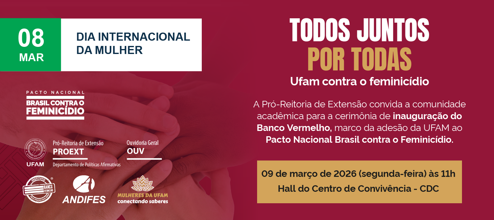 Proext lança campanha contra o feminicídio