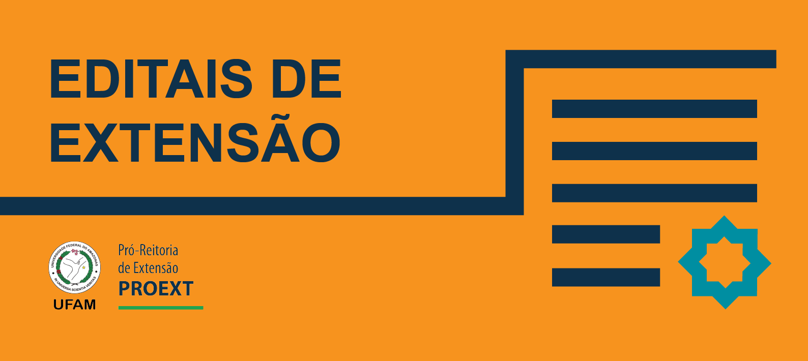 Proext publica quatro editais de extensão para 2027 e prevê bolsas Pibex por 12 meses
