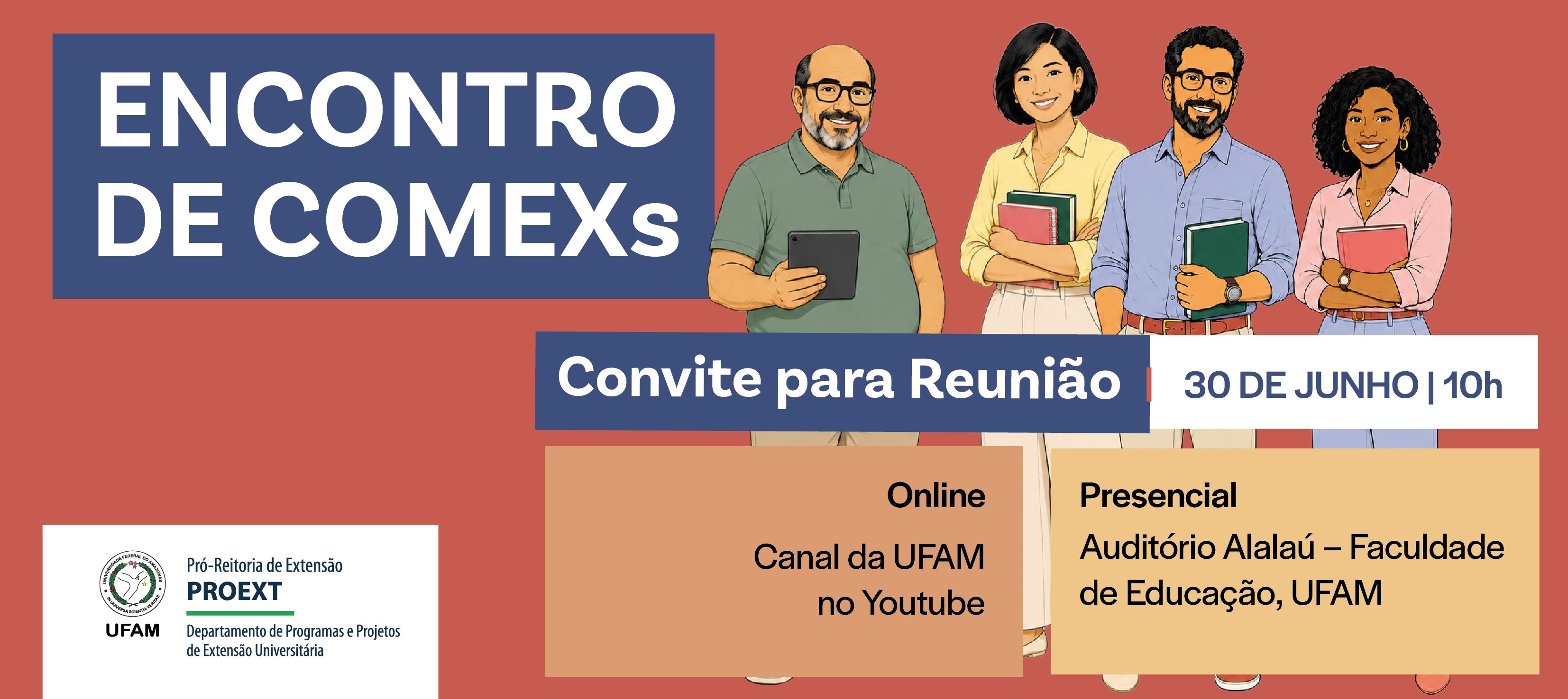 Convite aos Comitês de Extensão