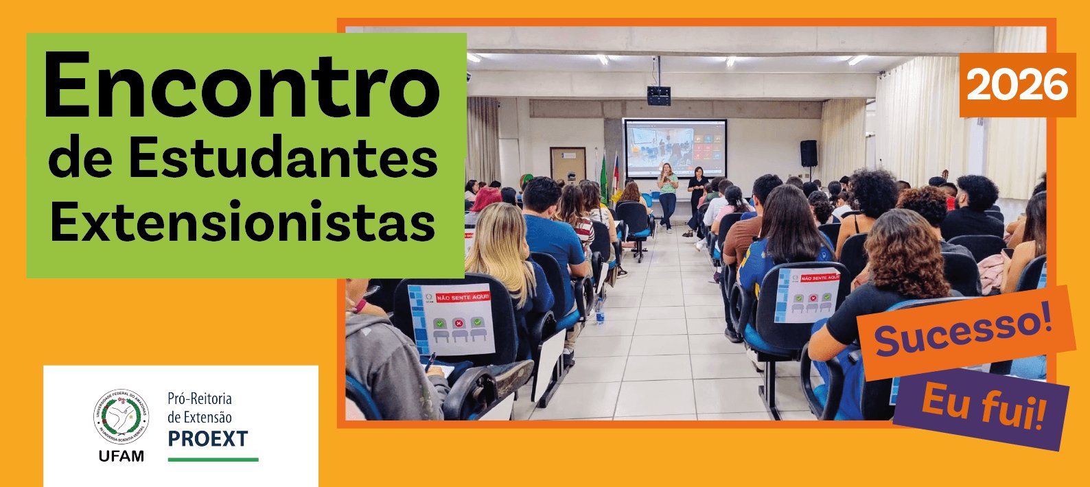 Proext promove 1º Encontro de Estudantes Extensionistas da Ufam e fortalece diálogo com a comunidade acadêmica